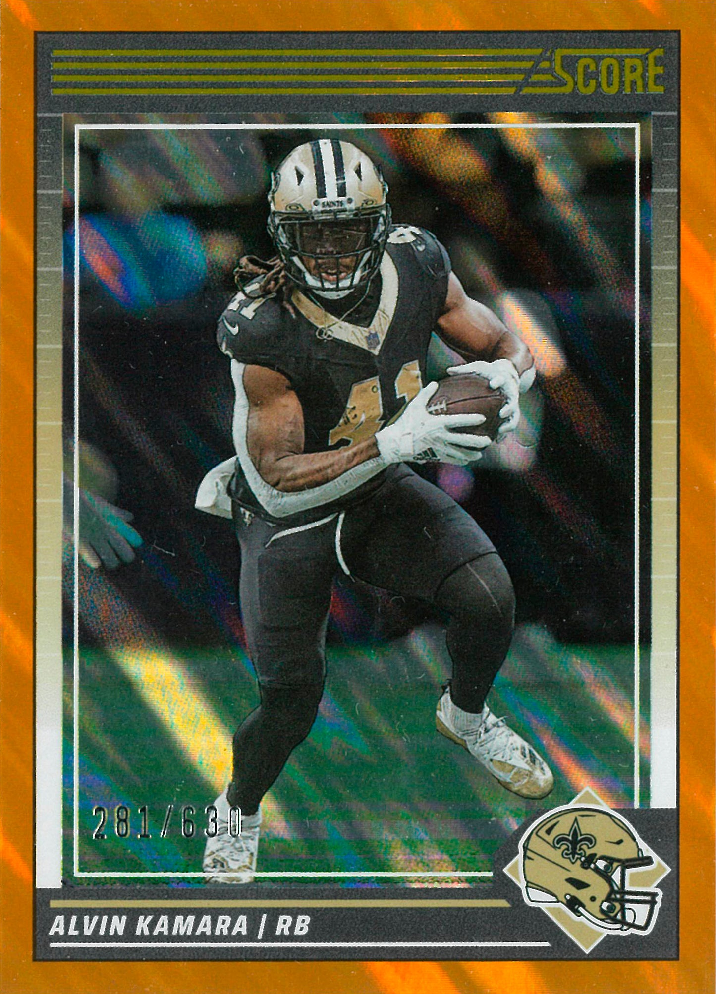 Alvin Kamara 2024 Orange Lava 281/630