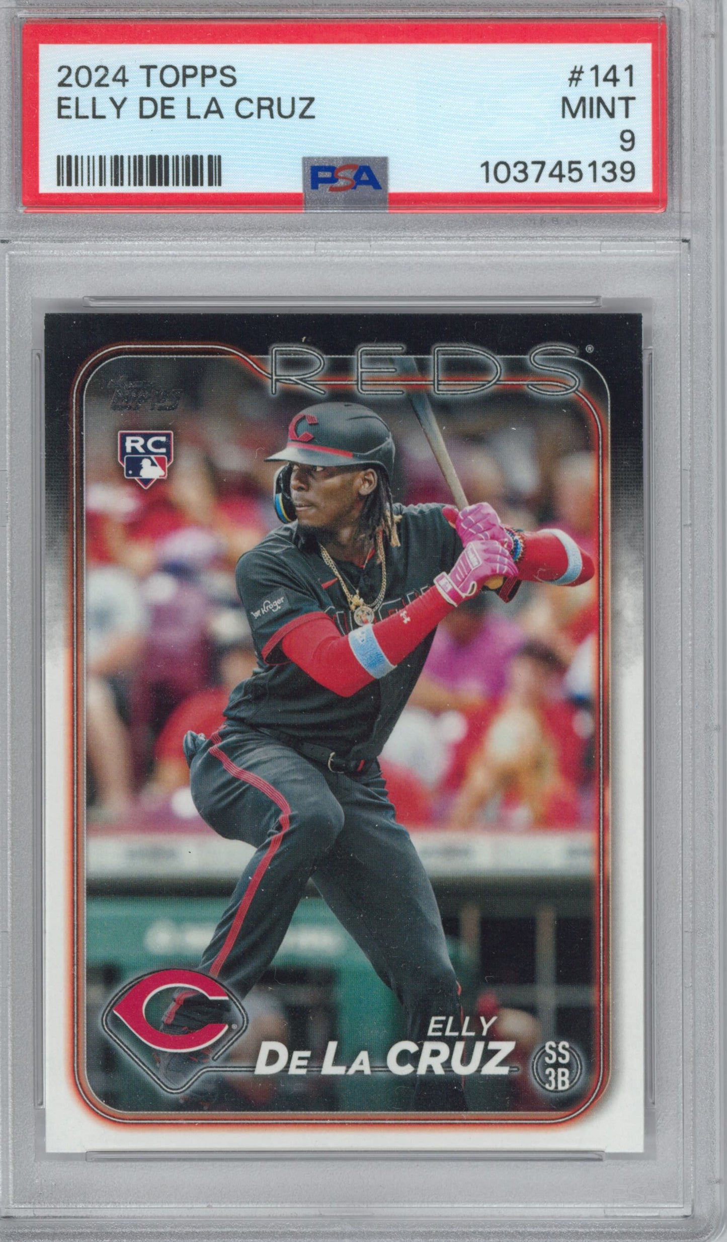 2024 Topps Elly De La Cruz PSA 9
