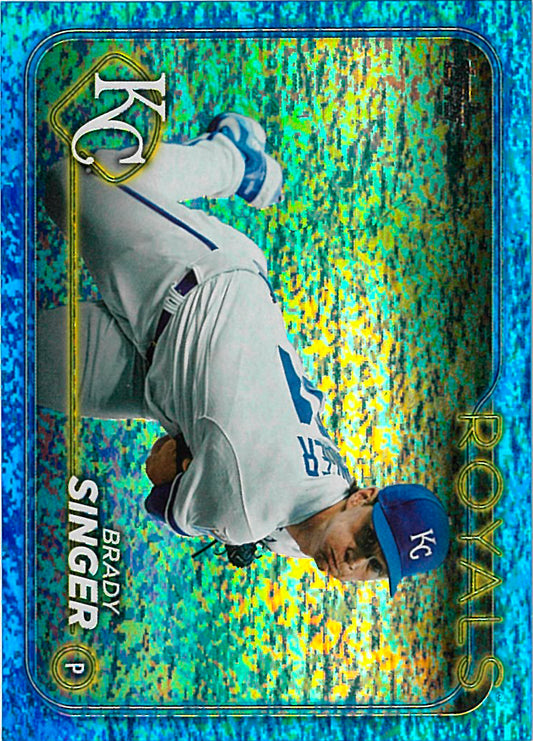 2024 Brady Singer Blue Holofoil /999